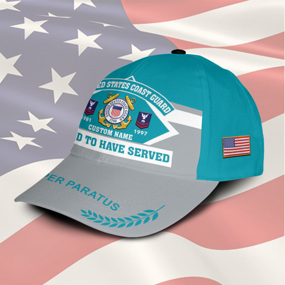 US Coast Guard, Freedom Isn't Free - Classic Cap - Image 2