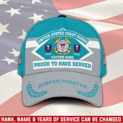 US Coast Guard, Freedom Isn't Free - Classic Cap