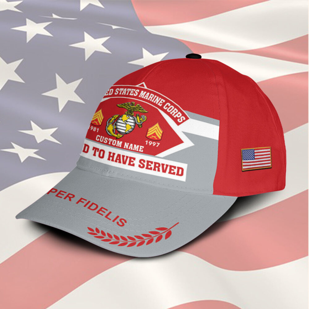 US Marine Corps, Life And Pride - Classic Cap - Image 2