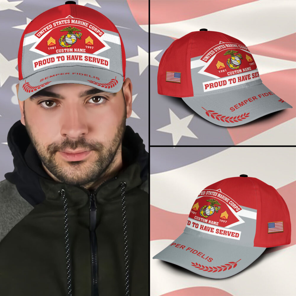 US Marine Corps, Life And Pride - Classic Cap - Image 3