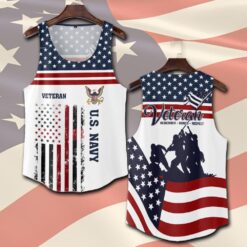 US Navy, Honor, Duty, Service - Tank-Top