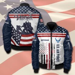 US Air Force , Thank a Veteran - Bomber Jacket