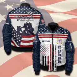 US Coast Guard, No One Gets Left Behind - Bomber Jacket