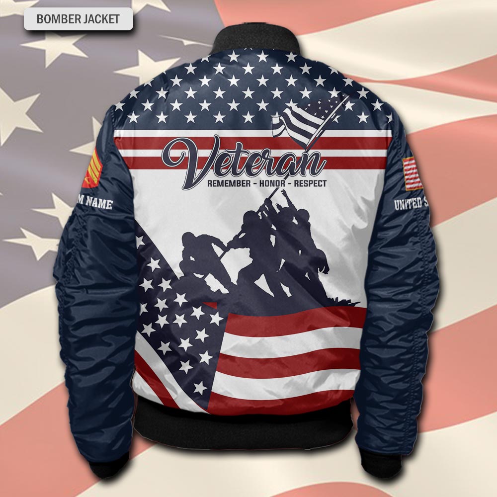 US Marine Corps, O 3 Marines Captain - Bomber Jacket - Image 3