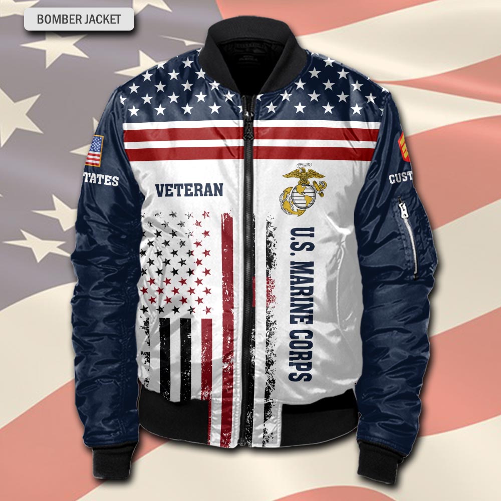 US Marine Corps, O 3 Marines Captain - Bomber Jacket - Image 2