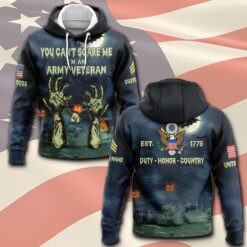 US Army, O 2 Army First Lieutenant - Hoodie