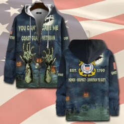 US Coast Guard, E 2 Blue - Zip Hoodie