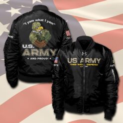 US Army, E 8 Army First Sergeant - Bomber Jacket
