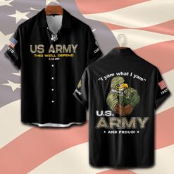 US Army, All Gave Some, Some Gave All - Short Sleeve Button Shirt
