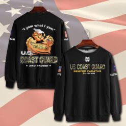 US Coast Guard, American By Birth, Veteran By Choice - Sweatshirt
