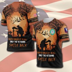 US Coast Guard, E 2 Blue - T-Shirt