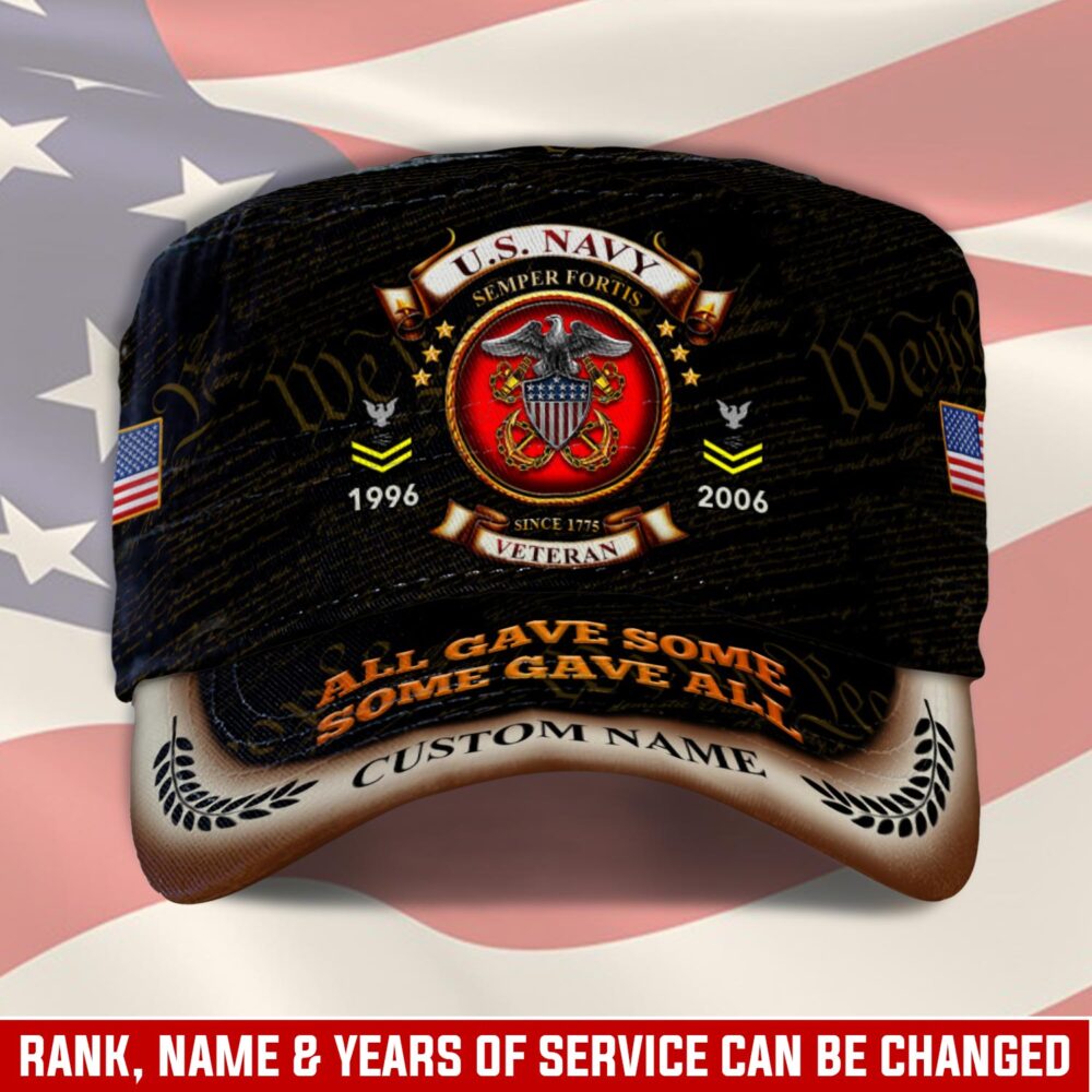 US Navy, Duty, Honor, Country - Military Cap