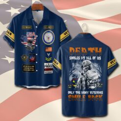 US Navy, Honor The Fallen - Short Sleeve Button Shirt