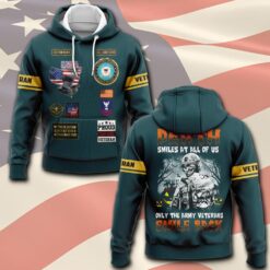 US Coast Guard, American By Birth, Veteran By Choice - Hoodie