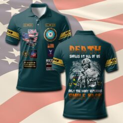 US Coast Guard, E 3 Blue - Polo Shirt