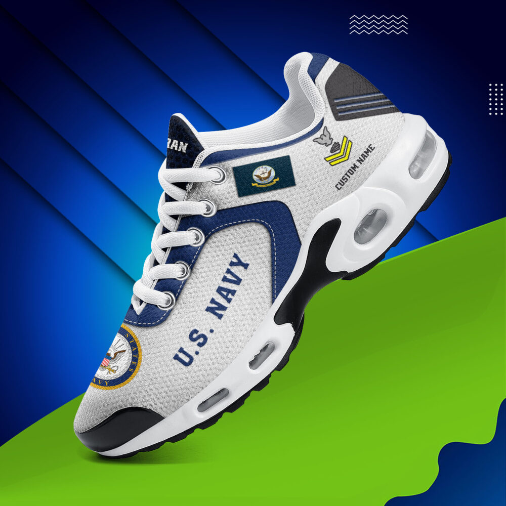 US Navy, Once A Sailor, Always A Sailor - Air Max Plus Shoes - Image 2