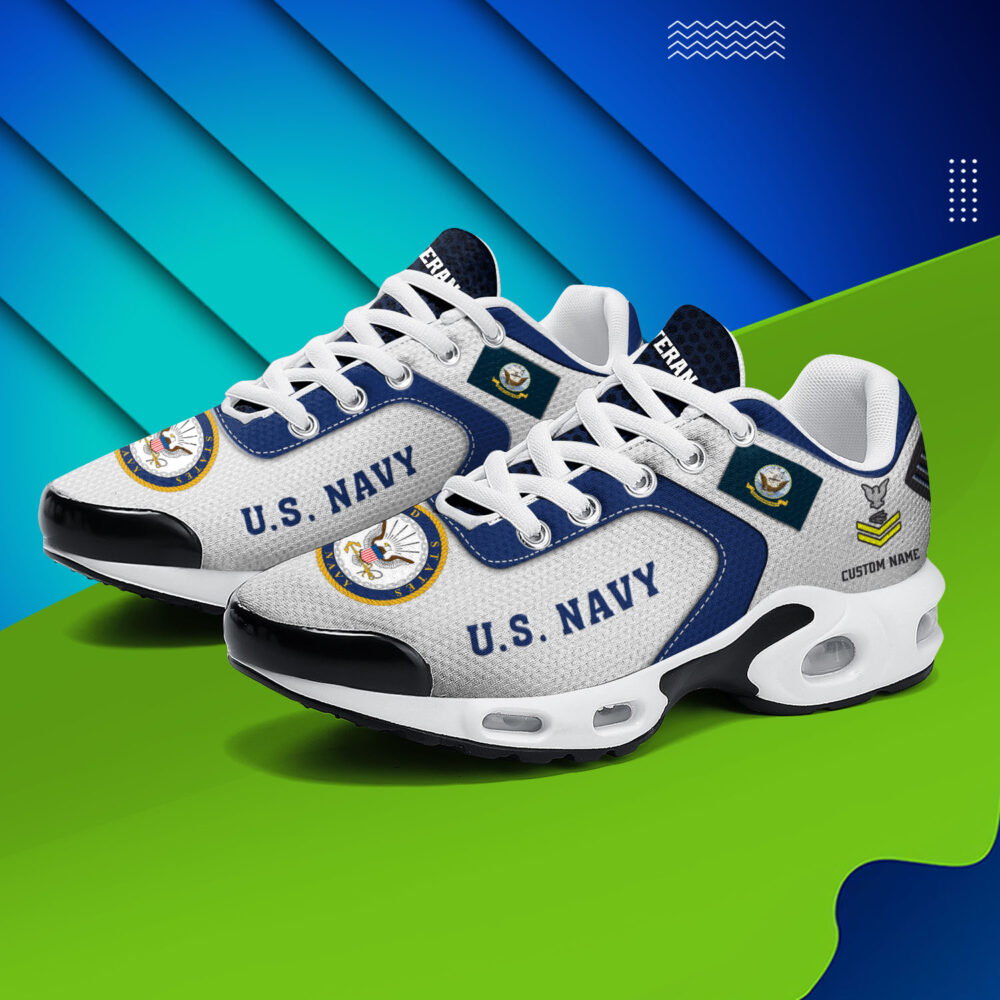 US Navy, Once A Sailor, Always A Sailor - Air Max Plus Shoes - Image 3