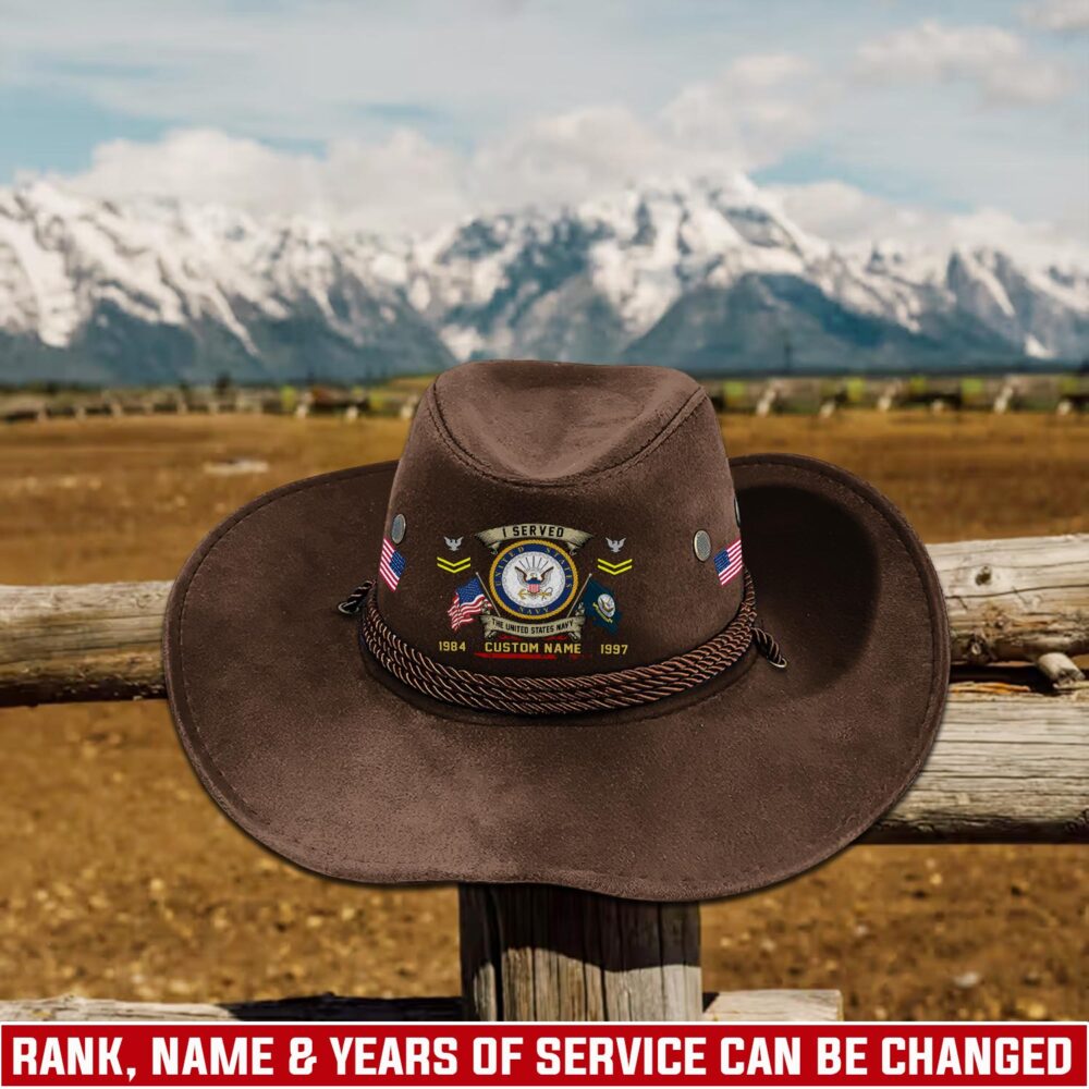US Navy, No One Gets Left Behind - Cowboy Hat