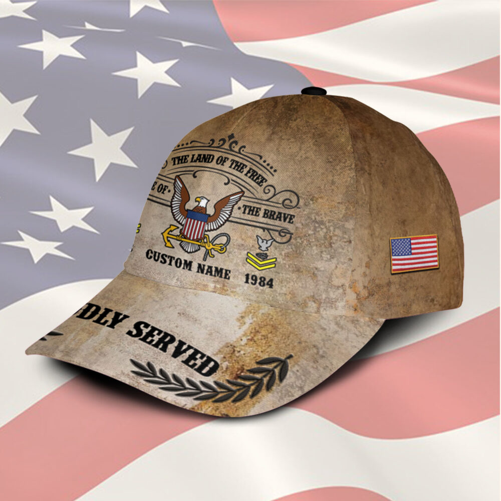 US Navy, Anchors Aweigh - Classic Cap - Image 2