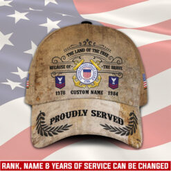 US Coast Guard, E 6 Red - Classic Cap