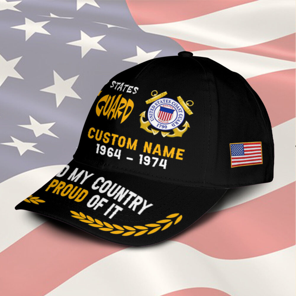 US Coast Guard, I Walked The Walk - Classic Cap - Image 2