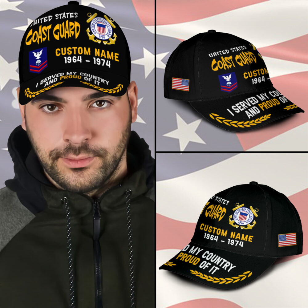 US Coast Guard, I Walked The Walk - Classic Cap - Image 3
