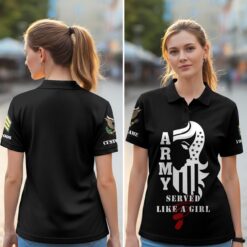 US Army, Proud To Have Served - Women Polo Shirt