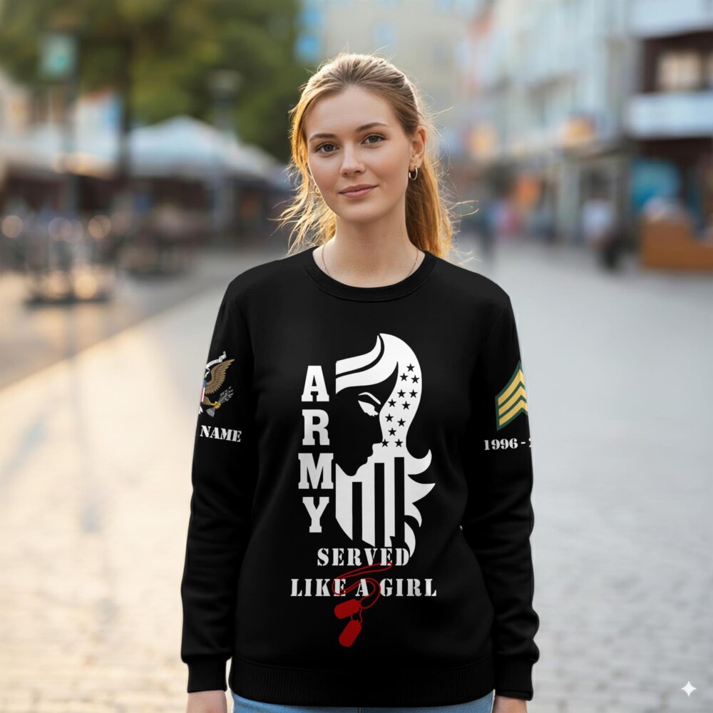 US Army, No One Gets Left Behind - Women Sweatshirt - Image 2