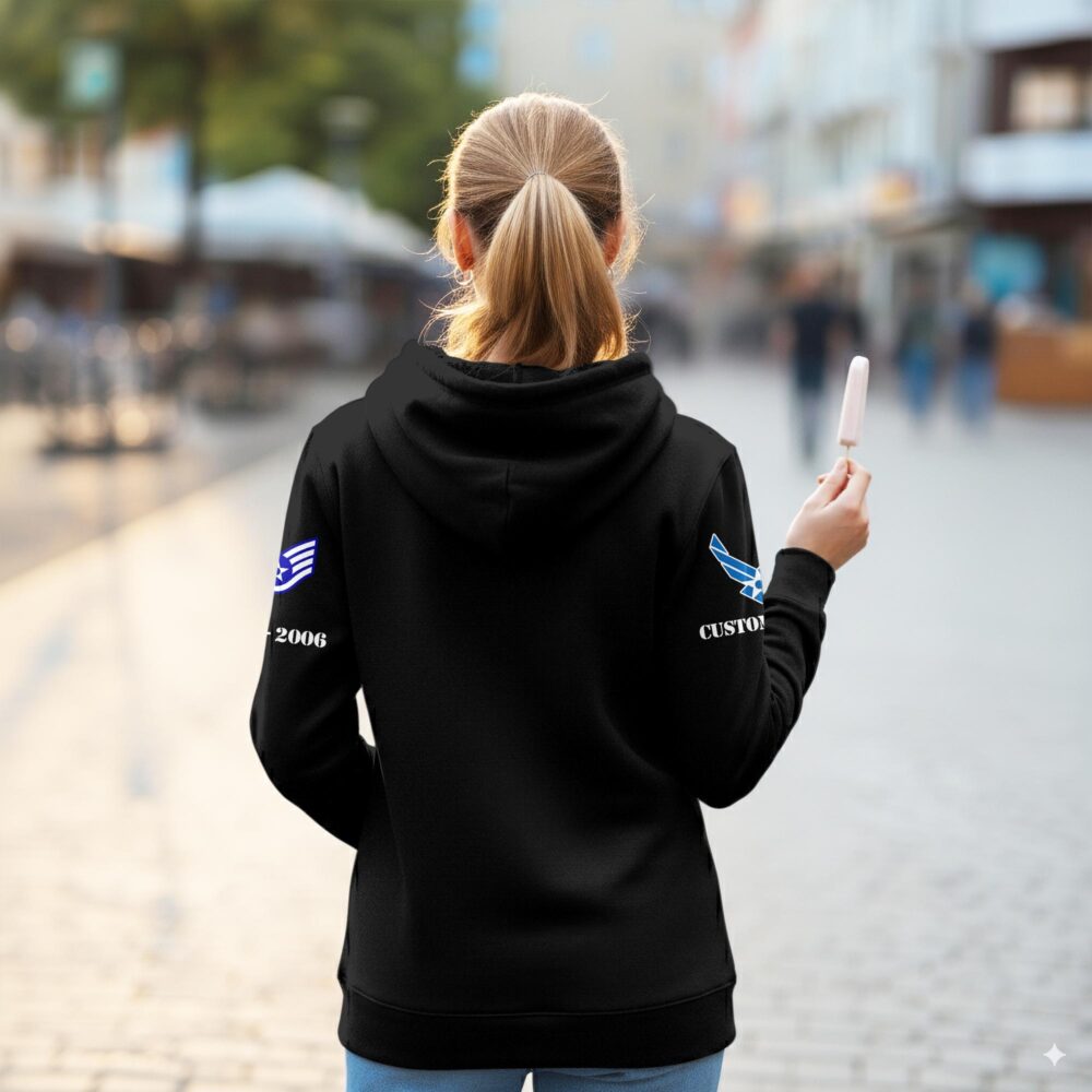 US Air Force , Honor The Fallen - Women Hoodie - Image 3