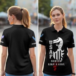 US Air Force , O 3 Air Force Captain - Women Polo Shirt