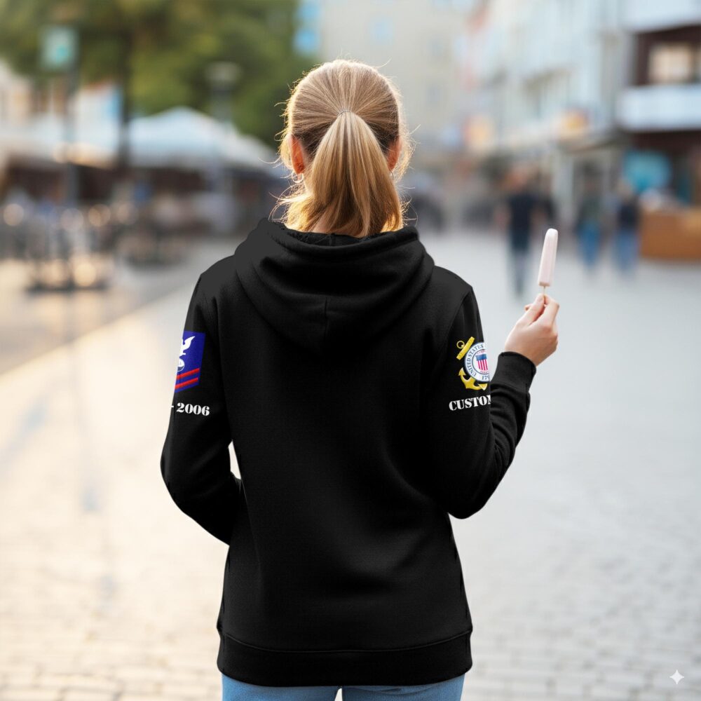 US Coast Guard, I Walked The Walk - Women Hoodie - Image 3