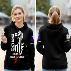 US Coast Guard, I Walked The Walk - Women Hoodie