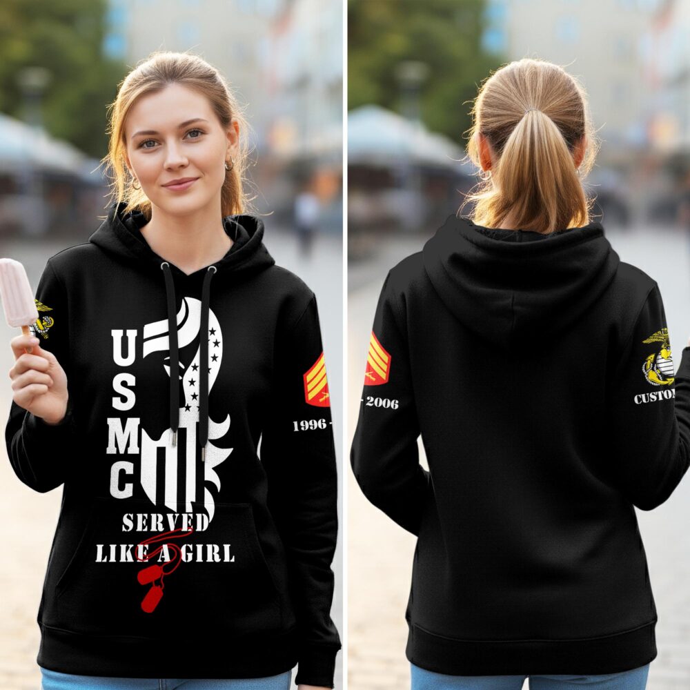US Marine Corps, Proud To Have Served - Women Hoodie