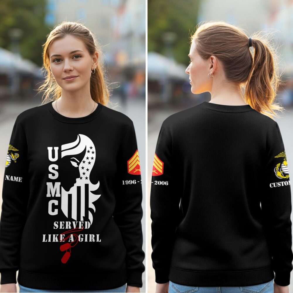 US Marine Corps, Proud Veteran - Women Sweatshirt