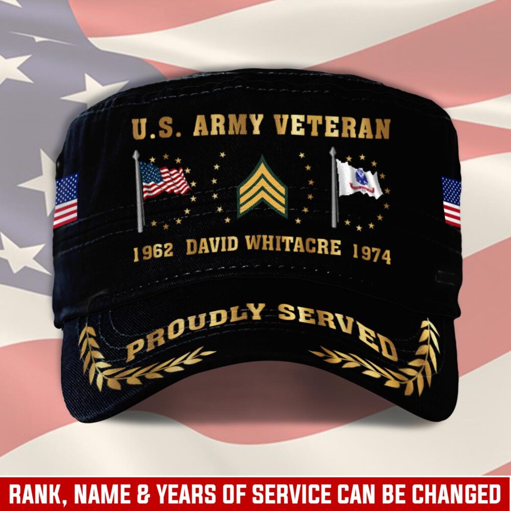 US Army, Duty, Honor, Country - Military Cap