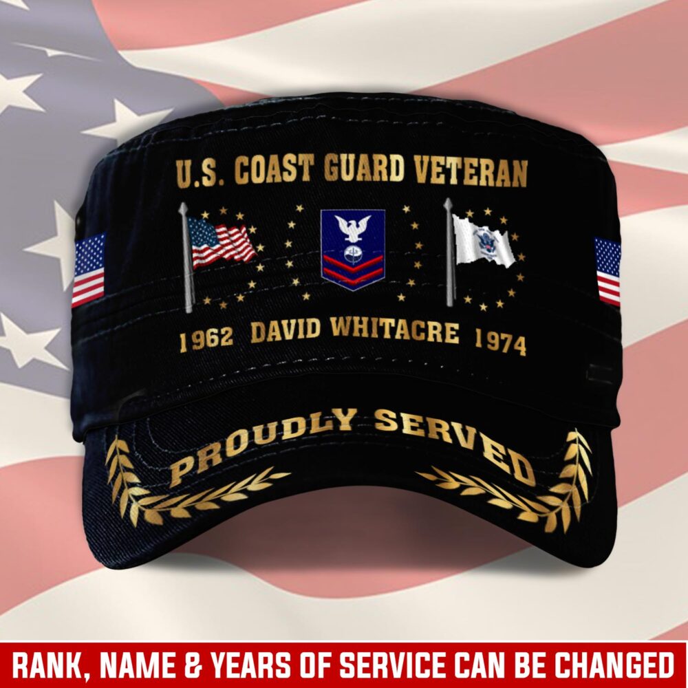 US Coast Guard, Always Remember, Never Forget - Military Cap