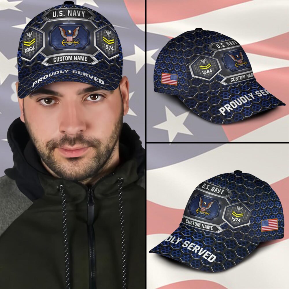 US Navy, Once A Sailor, Always A Sailor - Classic Cap - Image 3