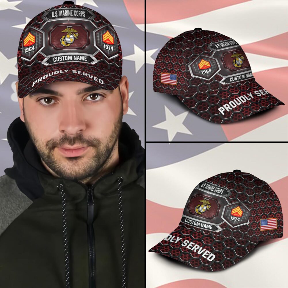 US Marine Corps, Served With Pride - Classic Cap - Image 3