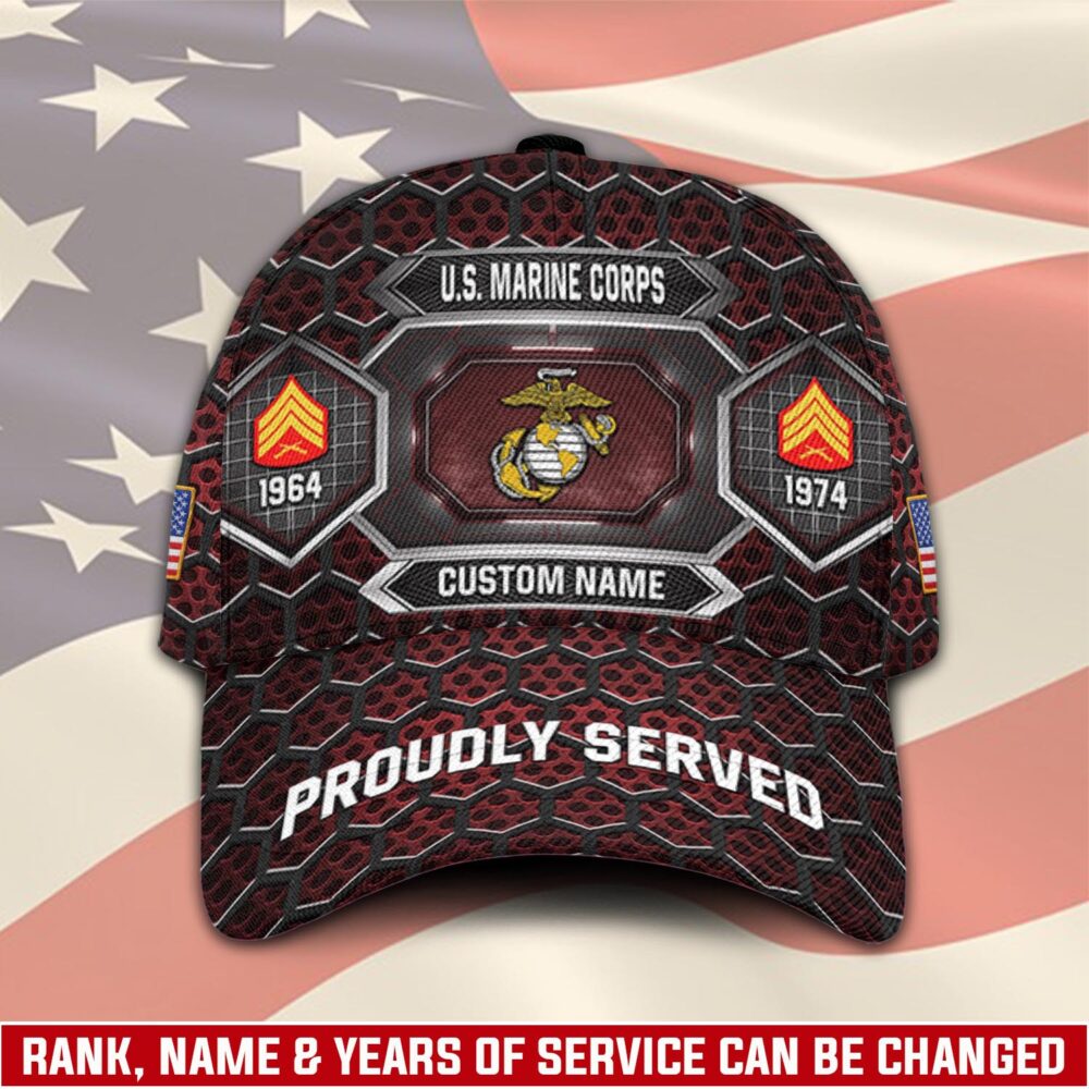 US Marine Corps, Served With Pride - Classic Cap