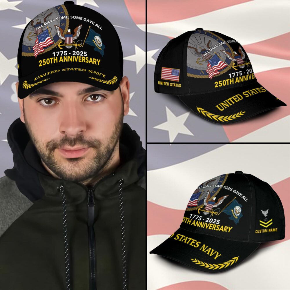 US Navy, Proud To Have Served - Classic Cap - Image 3