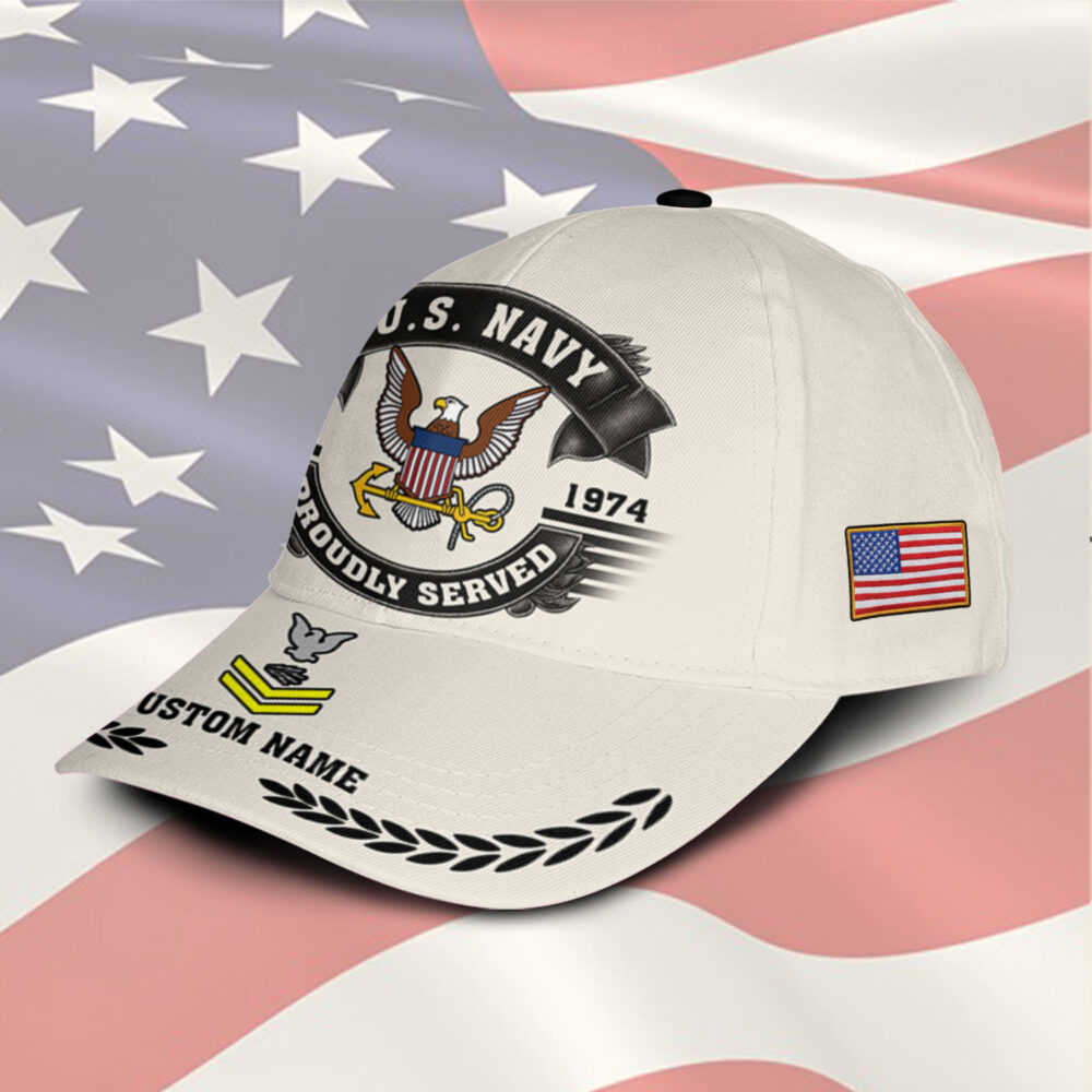 US Navy, Served With Pride - Classic Cap - Image 2