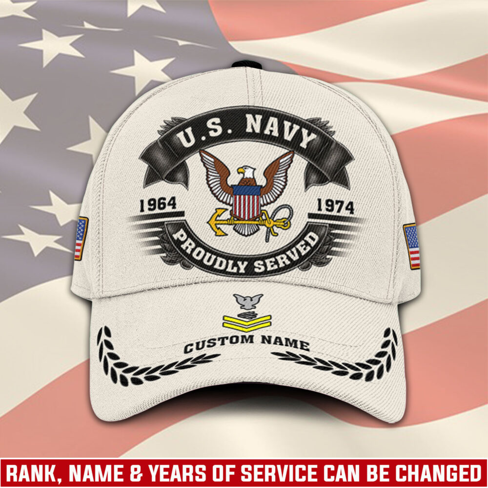 US Navy, Served With Pride - Classic Cap