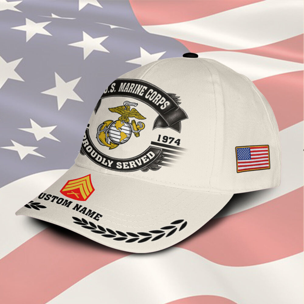 US Marine Corps, O 3 Marines Captain - Classic Cap - Image 2