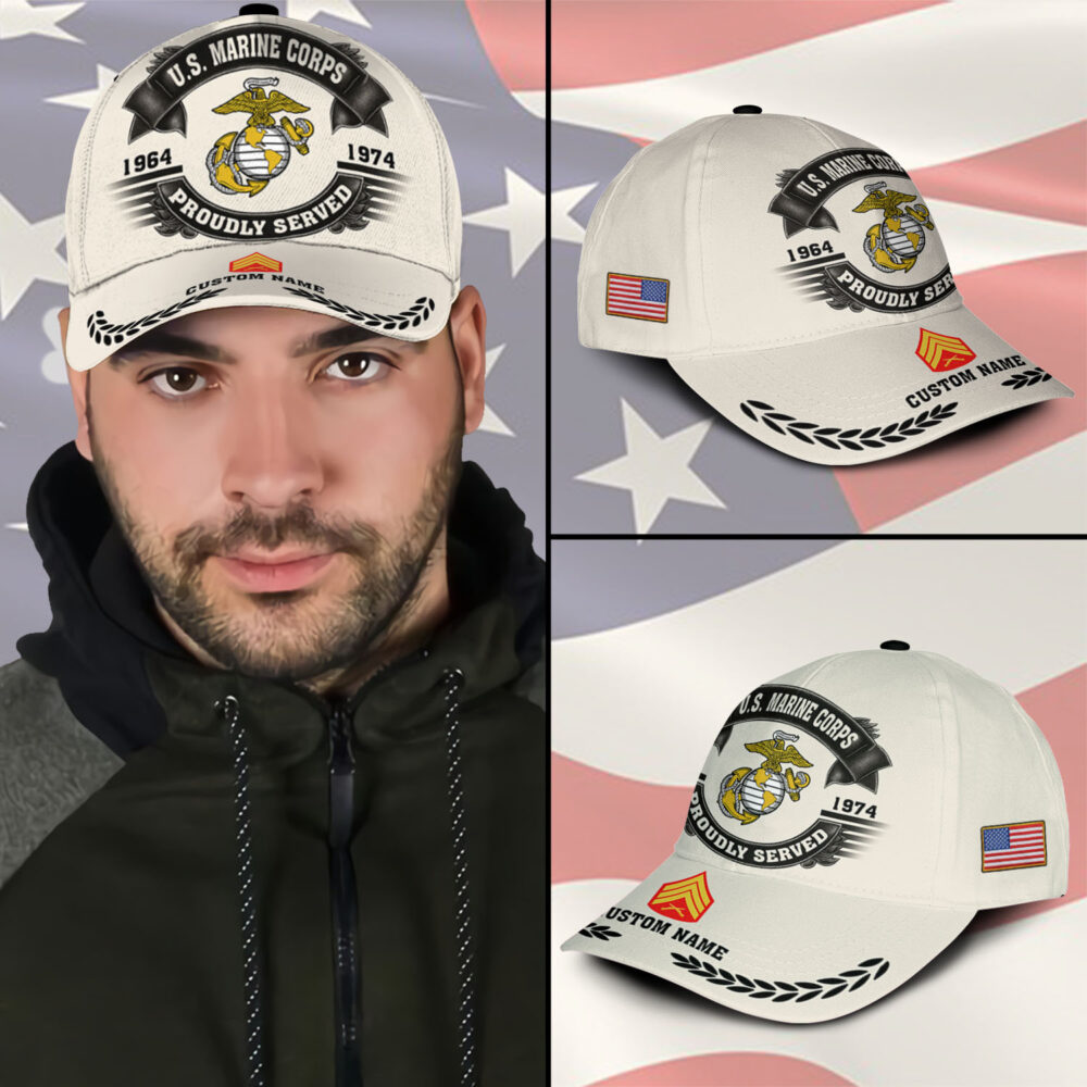 US Marine Corps, O 3 Marines Captain - Classic Cap - Image 3