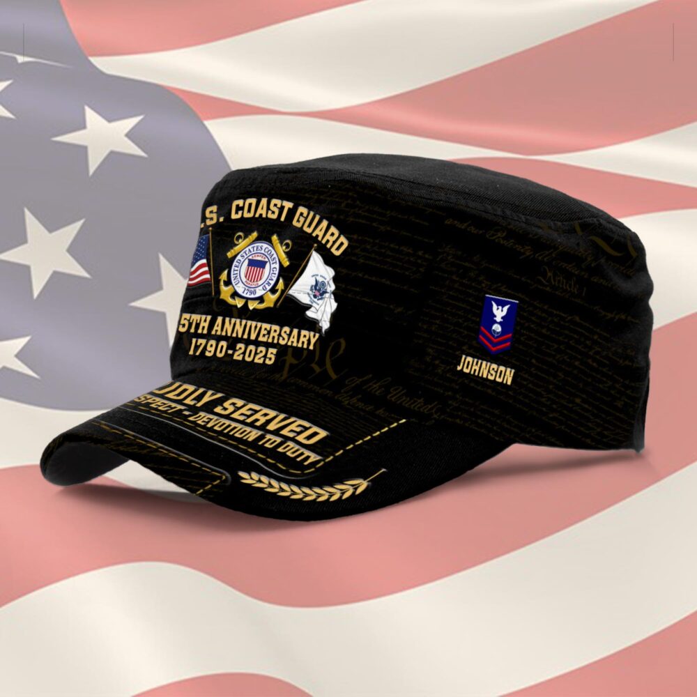 US Coast Guard, Once A Coastie, Always A Coastie - Military Cap - Image 2