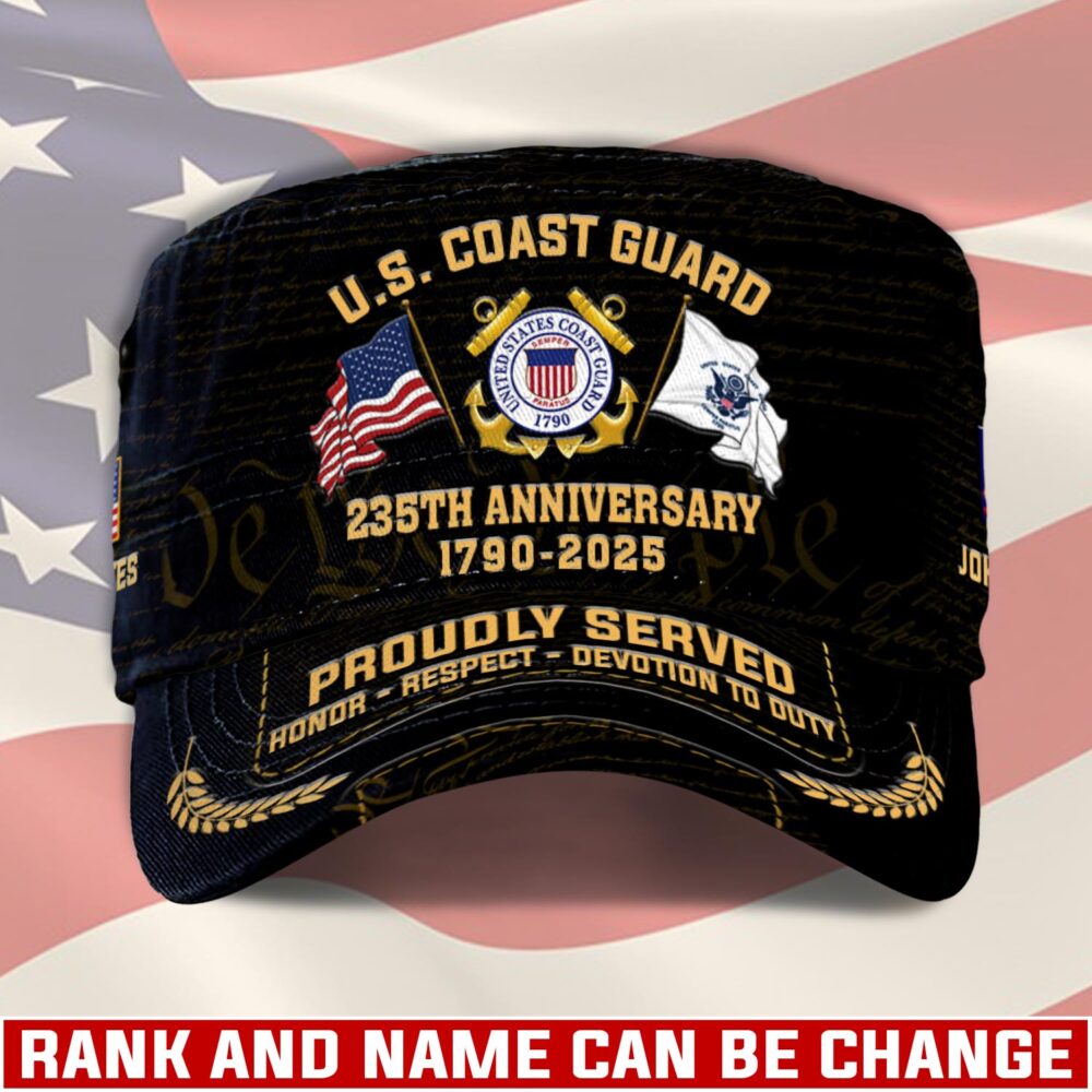 US Coast Guard, Once A Coastie, Always A Coastie - Military Cap