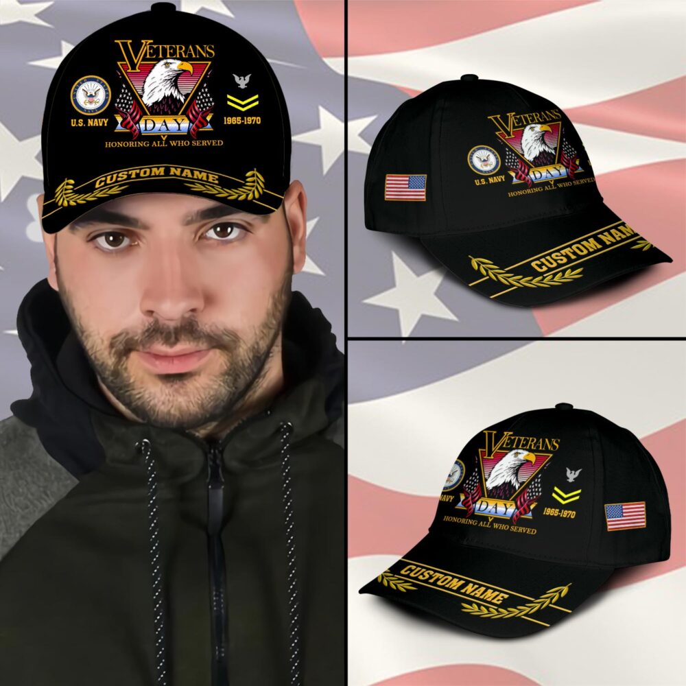 US Navy, No One Gets Left Behind - Classic Cap - Image 3