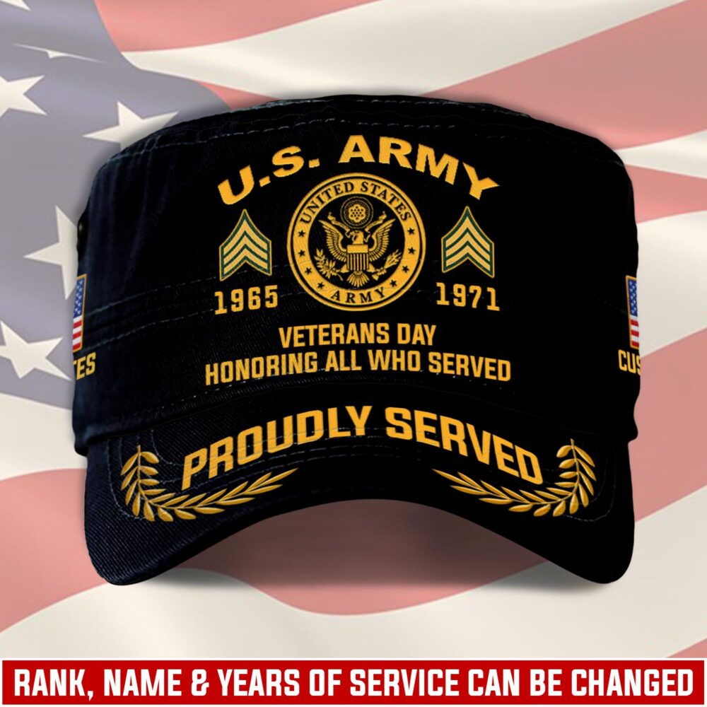 US Army, E 5 Army Specialist - Military Cap