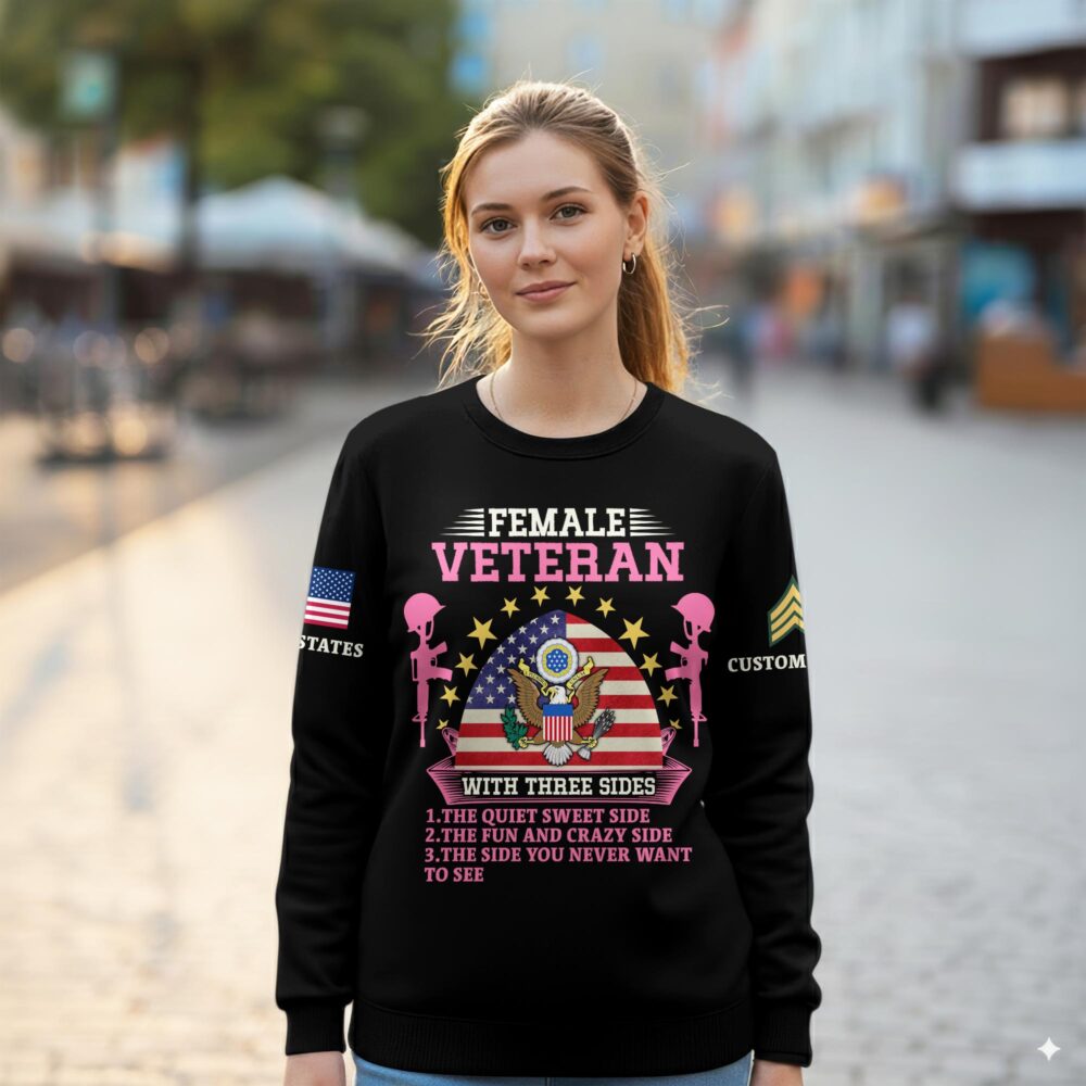 US Army, Lest We Forget - Women Sweatshirt - Image 2
