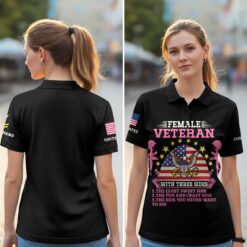 US Navy, By Sea, Air and Land - Women Polo Shirt